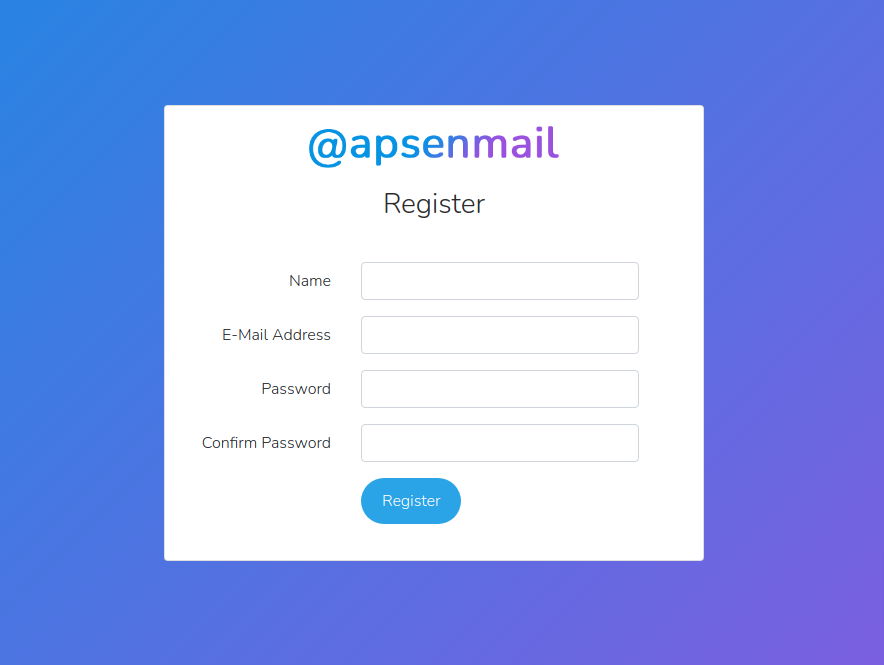 ApsenMail Signup